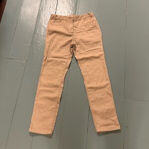 JCrew Crewcuts girls size 10 khaki pants NWT